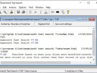 Examine32/Examine64 Text Search