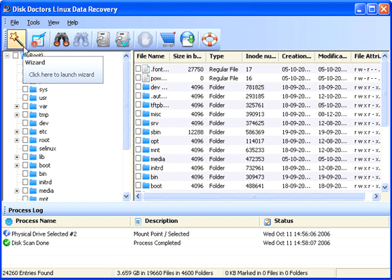 Disk Doctors Linux Data Recovery