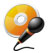 Audio Recorder Gold Icon