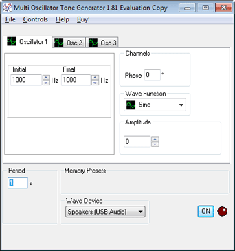 MultiTone Generator