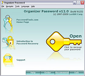 LastBit Organizer Password Recovery