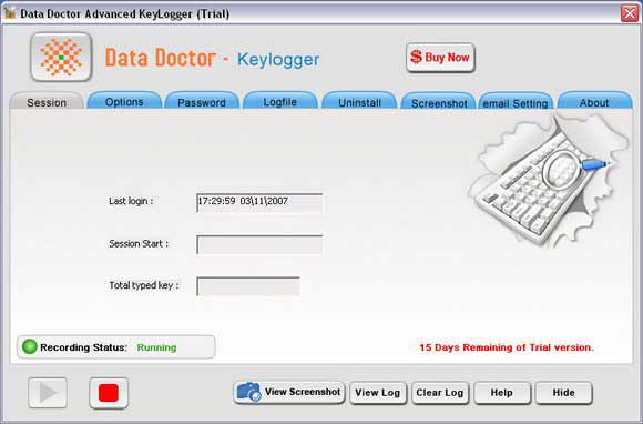 Keylogger Screen Capture Software