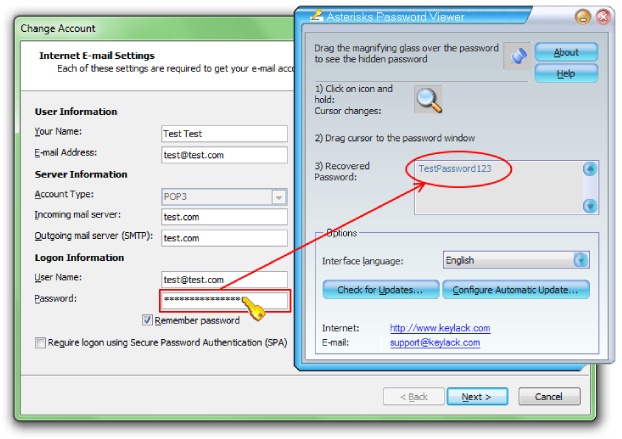 Asterisks Password Viewer