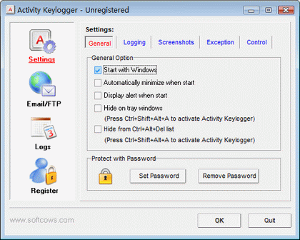 Activity Keylogger