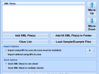 Excel Import Multiple XML Files Software