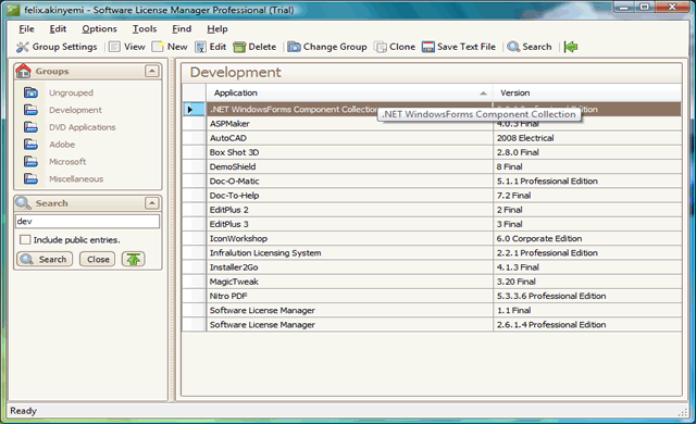 Software License Manager