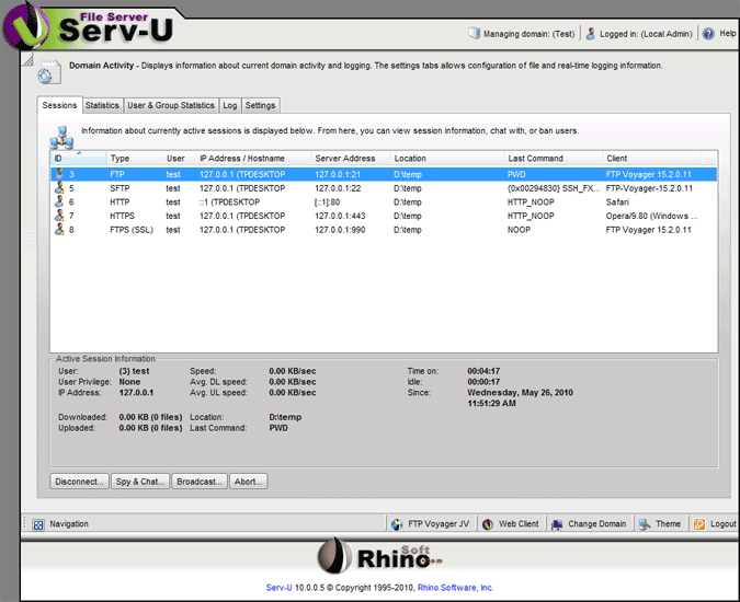 Serv-U FTP Server