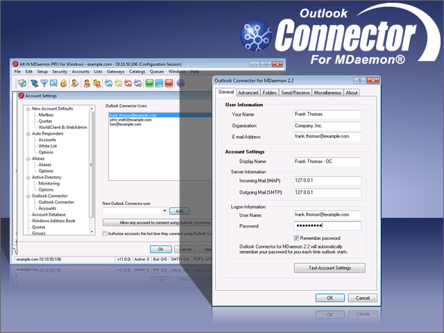 Outlook Connector for MDaemon