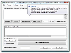 Excel Word Frequency Count for Multiple Spreadsheets