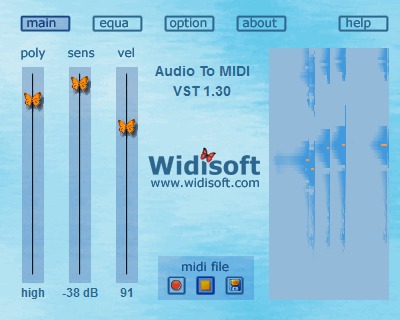 Audio To MIDI VST (MAC)