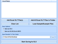 Excel Save Xlt As Xls Software