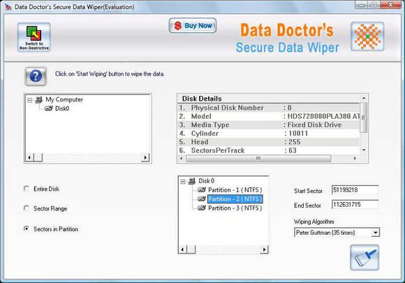 Hard Disk Data Wiper