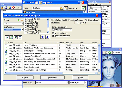 1st MP3 Tag Editor