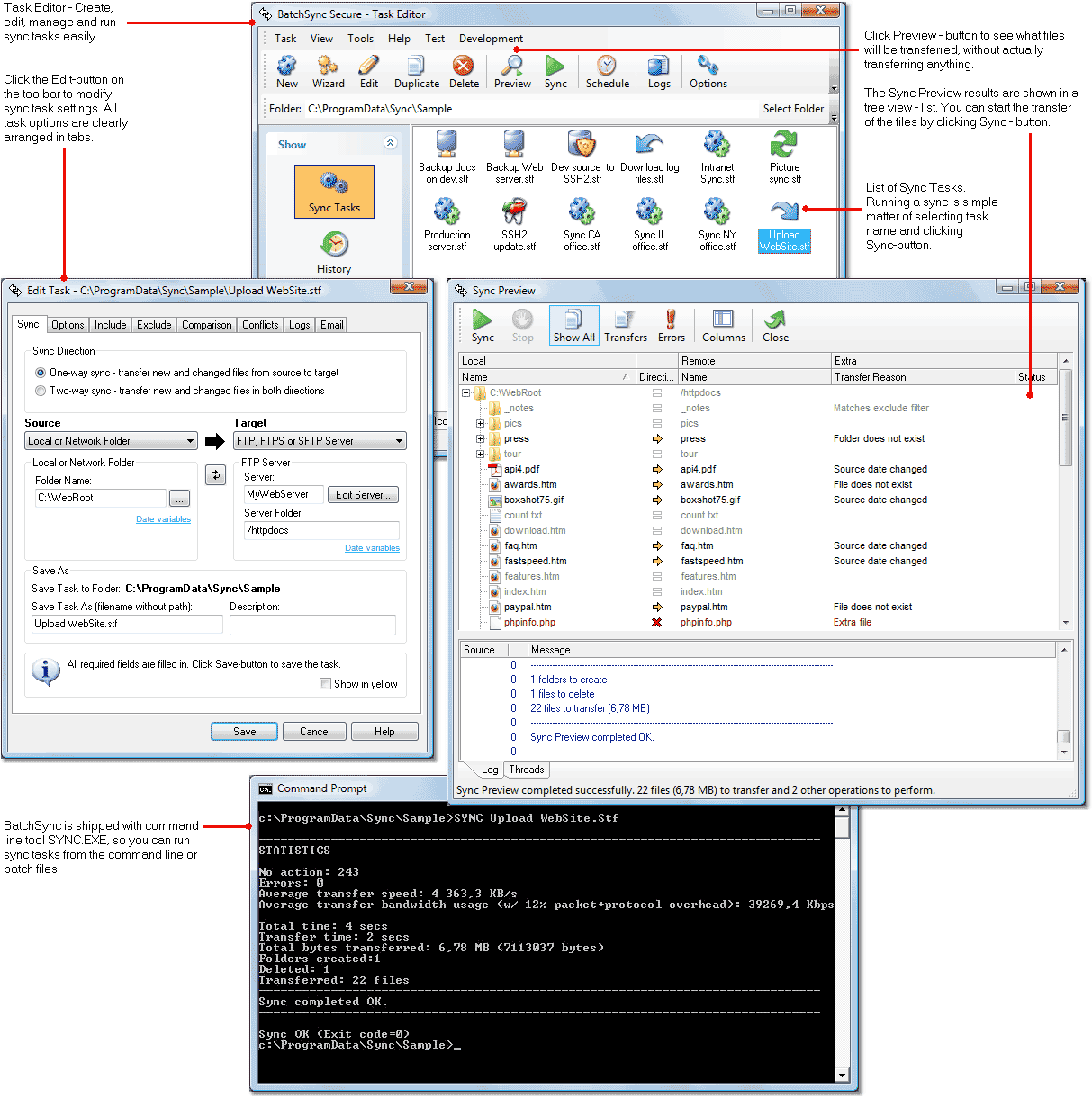 BatchSync FTP