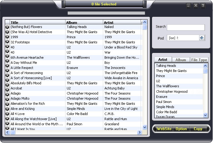 iPod to computer Transfer Pro3.2