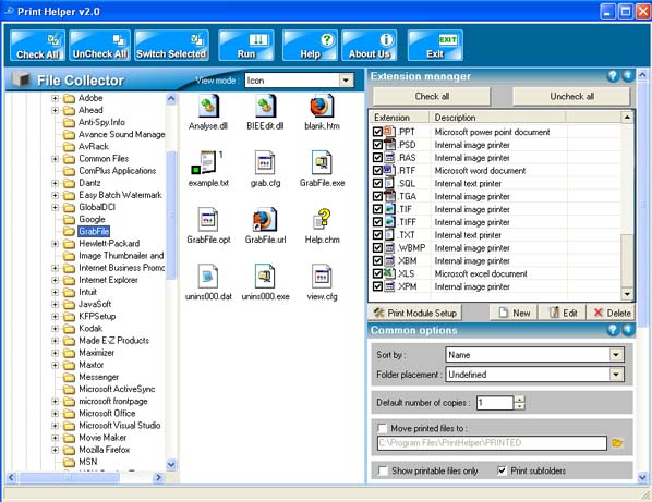 Advanced Batch Print Helper & Converter