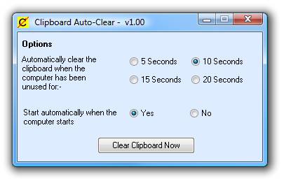 ! - Clipboard Auto-Clear