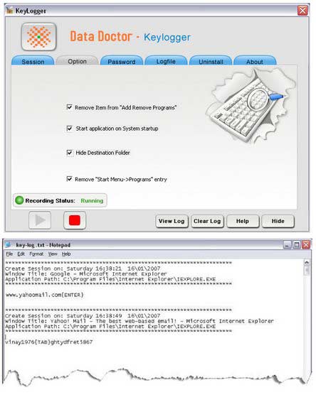 Keyboard Logging Software