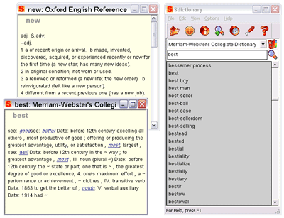 Sdictionary for Windows