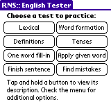 English Tester