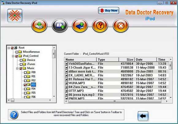 iPod Data Rescue Software