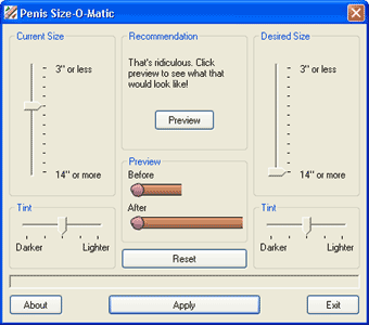 Penis Size-O-Matic