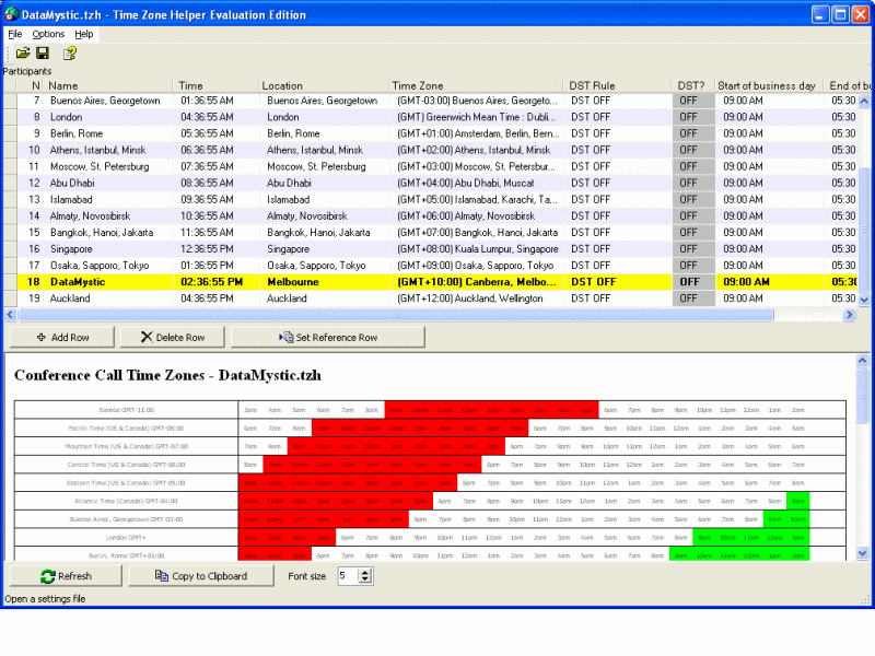 Time Zone Helper