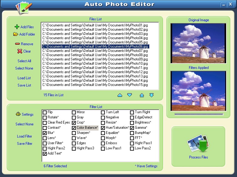 Auto Photo Editor