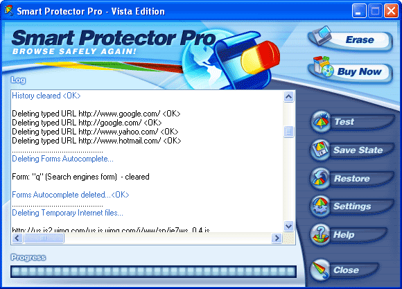 1 Smart Protector Pro - Internet Eraser