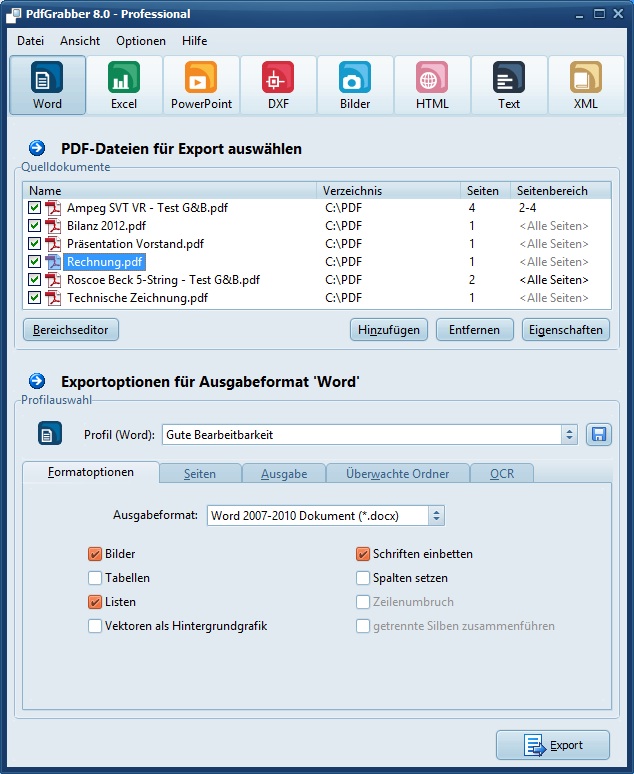 PdfGrabber 8.0