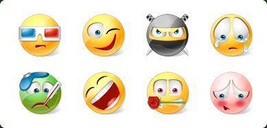 Icons-Land Vista Style Emoticons