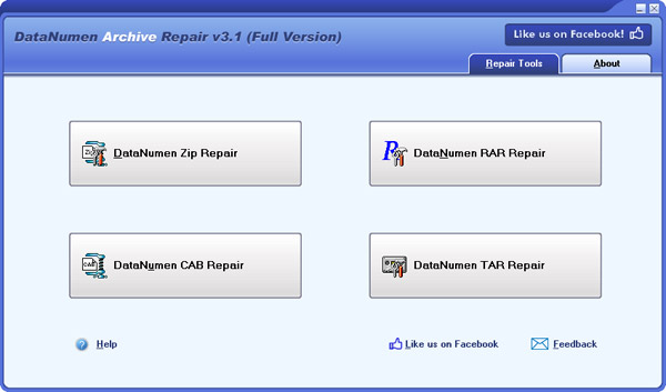 DataNumen Archive Repair