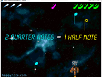 Music Notes In Space HN