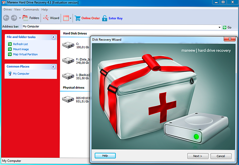 Mareew Hard Drive Recovery