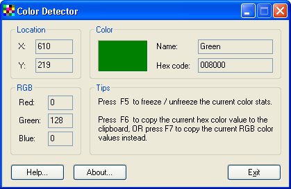 Color Detector