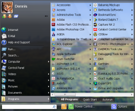 Vista Start Menu