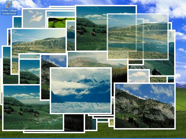 Photo Collage Screensaver