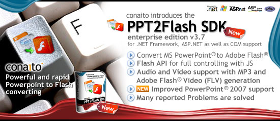 PowerPoint-to-Flash SDK for .NET and COM