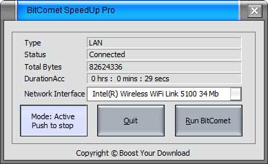 BitComet SpeedUp Pro