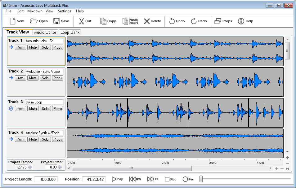 Acoustic Labs Multitrack Plus