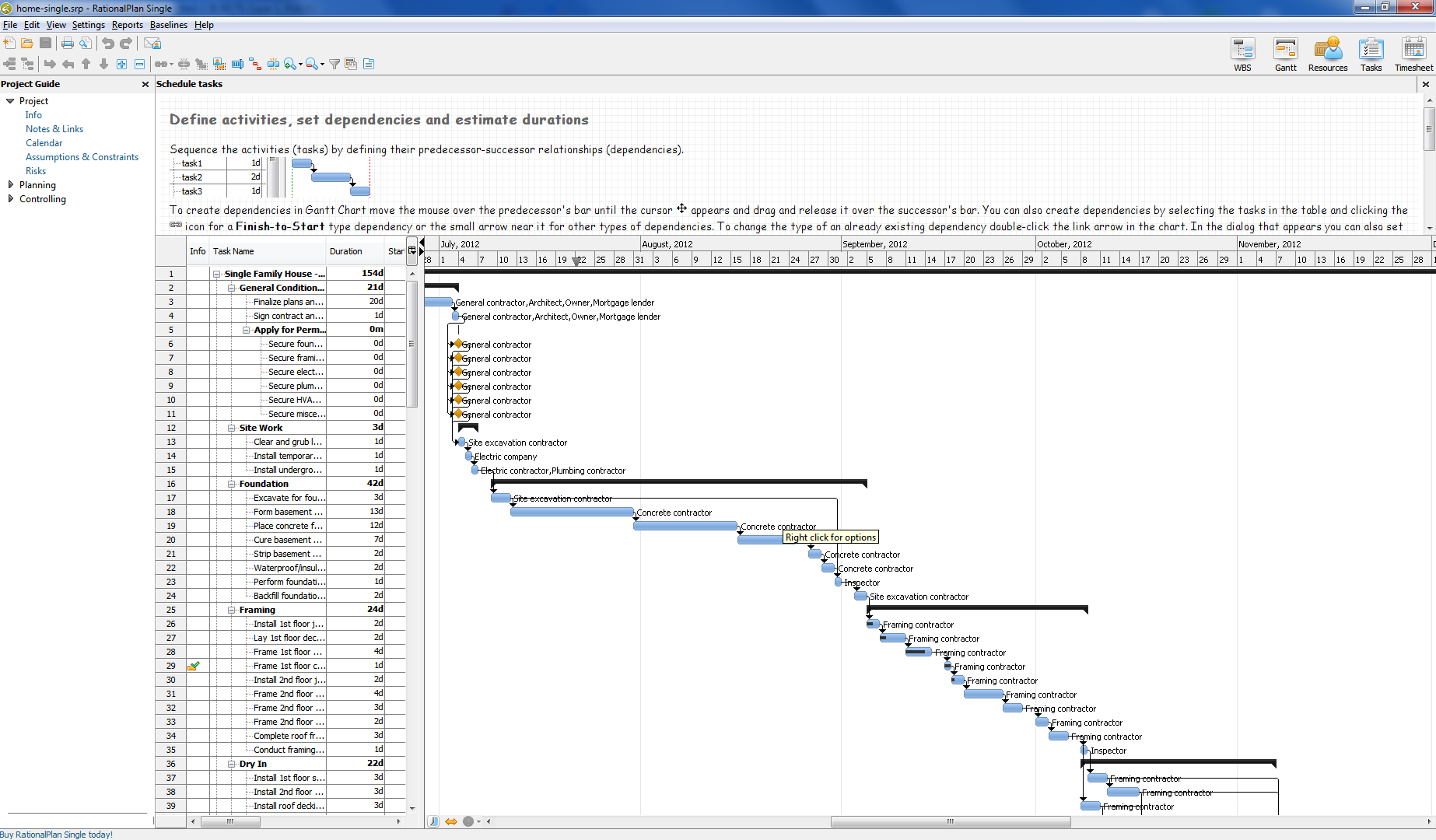 RationalPlan Project Management Software