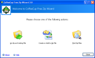 CoffeeCup Free Zip Wizard