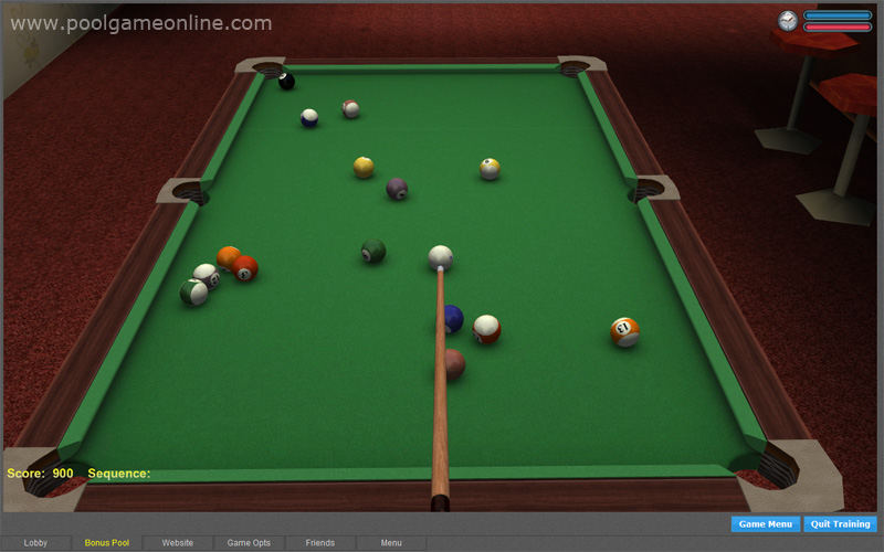 3D Online Pool