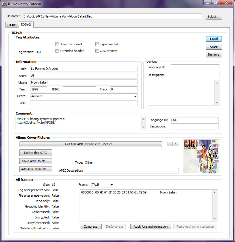 ID3v2 Library