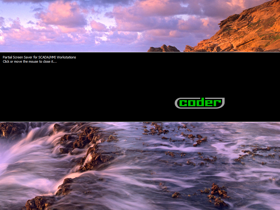 SCADA/HMI Workstation Screen Saver