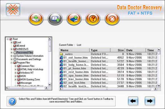 Windows Vista Partition Files Restore