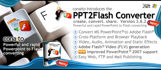 PowerPoint to Flash Converter