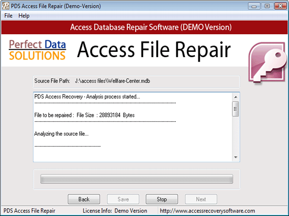 Recover Access Tables