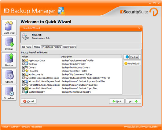 ID Backup Manager