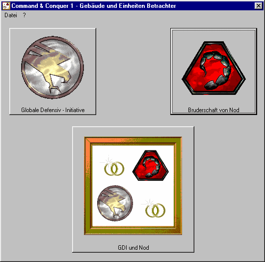 C&C1 - Gebäude und Einheiten Betrachter